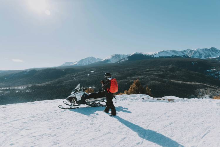 Snowmobiling Aspen